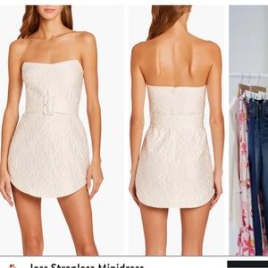 Amanda Uprichard - Joss Strapless Minidress